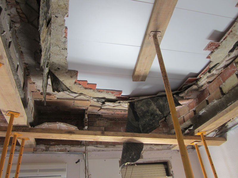 Rehabilitación forjado / Viga